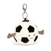 JelllyCat - Breloczek Wesoła Piłka Futbolowa 16 cm