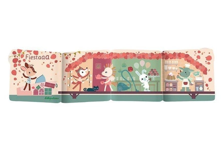 LILLIPUTIENS Magiczna rozkładana książeczka-harmonijka do kąpieli Fiesta Las 12 m+