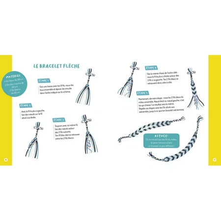 Auzou Zestaw DIY Sznureczkowe bransoletki 26838