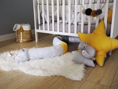 Tineo Poduszka ciążowa i do karmienia wielofunkcyjna Wolf 180 cm