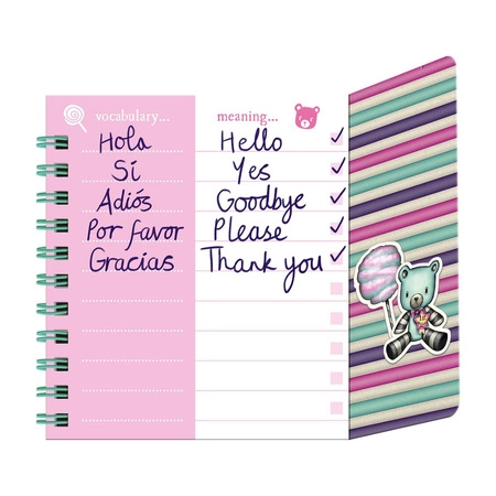 Notes Do Nauki Słówek - Gorjuss - Fairground - Up and Away