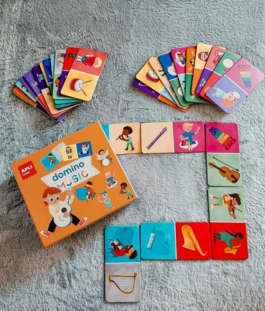 Gra Domino Expressions Apli Kids - Muzyka