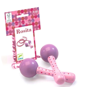 Różowa skakanka DJ02012