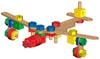 Zestaw mały konstruktor 4w1 auto samolot motor dźwig Melissa and Doug 15151-MD