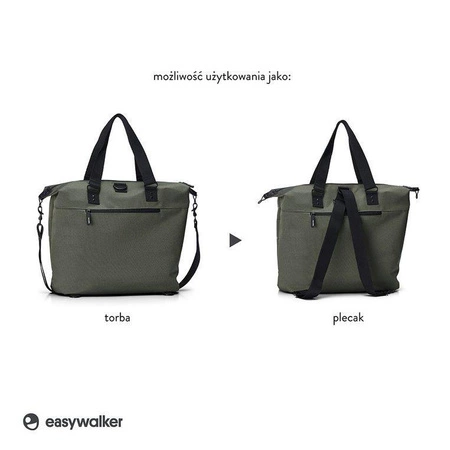 Easywalker Torba do wózka z przewijakiem i organizerem Emerald Green uniwersalna