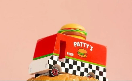 Candylab Samochód Drewniany Hamburger Van