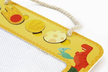 mierEdu Tablica magnetyczna - Znikopis - Dinozaury ME221