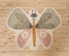 Little Dutch Dywan Motyl 110 x 94 cm RU10311415