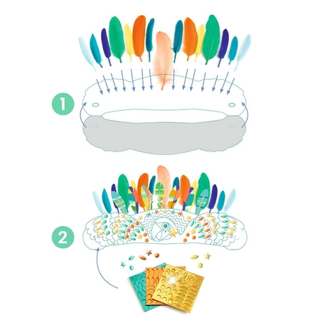 Zrób to sam - PIÓROPUSZ DJ07926