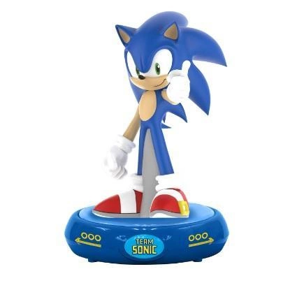 Sonic the Hedgehog lampka 3D (wysokość: 21,5 cm)