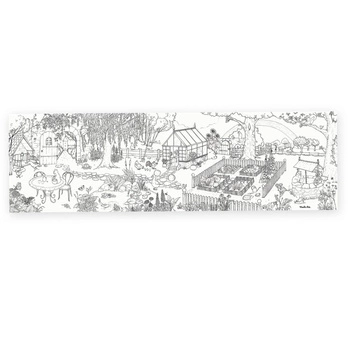 Kolorowanka gigant OGRÓD 712607