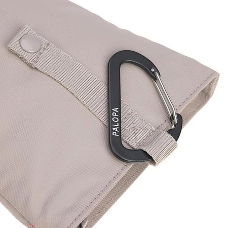 PALOPA Torebka saszetka na smakołyki dla psa Karl taupe M