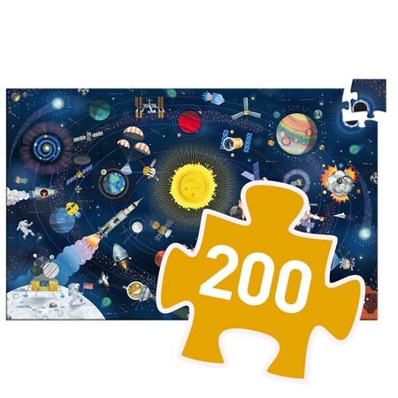 Puzzle KOSMOS 200 el. z książeczką DJ07413
