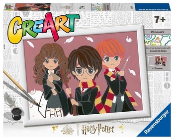 CreArt Malowanie Po Numerach Dla Dzieci Harry Potter -Przyjaciele