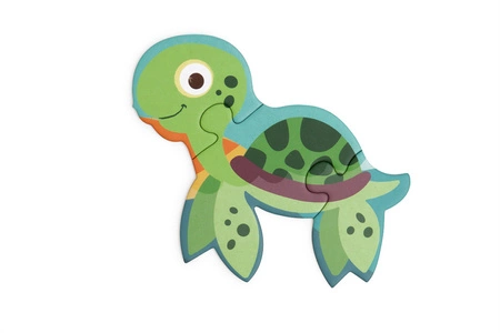 Scratch, 2 w 1 Puzzle podłogowe i pierwsze puzzle - Ocean 80 el.