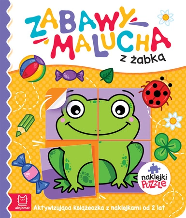 Zabawy malucha z żabką. Zabawy malucha