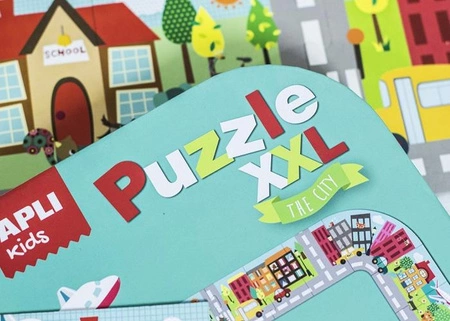 Puzzle XXL Apli Kids - Miasto 3+