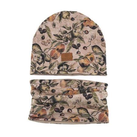 Komplet czapka z kominem - Taste of Summer - L (4-8 lat)