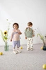 Lassig Plecak mini kwadratowy Little Gang Light khaki