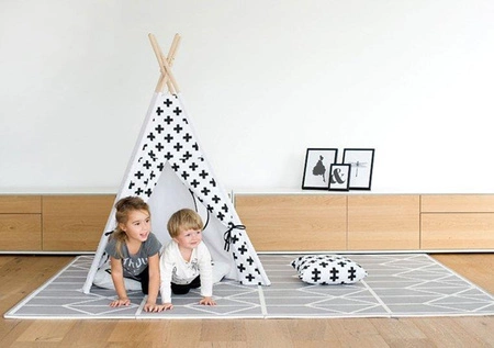 TODDLEKIND Mata do zabawy piankowa podłogowa Prettier Playmat Nordic Pebble Grey