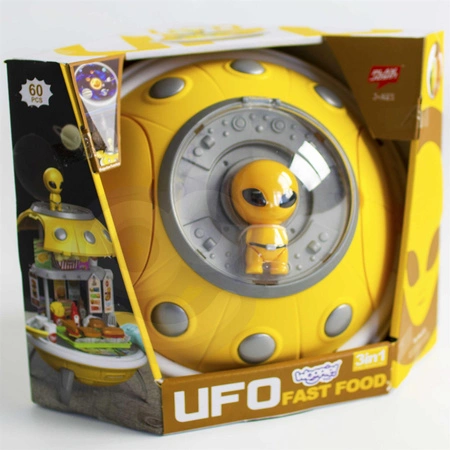 WOOPIE Sklep Fast Food 3w1 Plecak Projektor UFO 60 el.