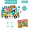 Mudpuppy Puzzle konturowe Food Truck 75 elementów 5+