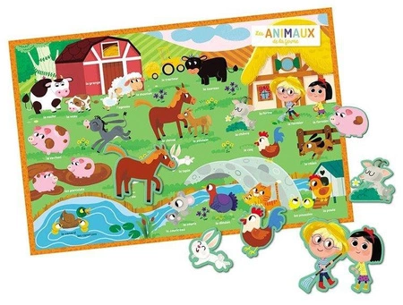 Auzou Magnesy Zwierzątka na farmie 56598