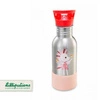 LILLIPUTIENS Bidon 600 ml ze stali nierdzewnej ze słomką Szczęśliwy Jednorożec Lena