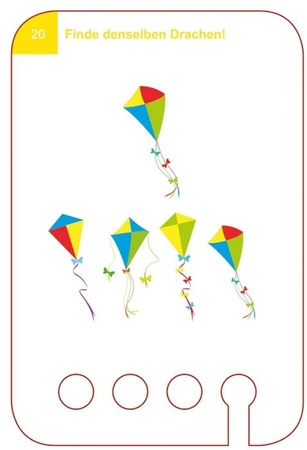 WiemTo Karty dla Dzieci 3+ Znajdź Taki Sam Obrazek