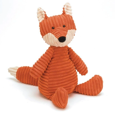 JellyCat Lis Sztruksowy Rudy 38 cm