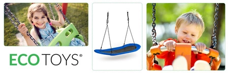 Huśtawka ogrodowa bocianie gniazdo xxl owalna