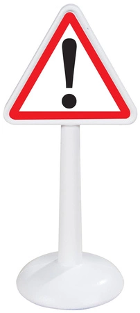 WOOPIE Zestaw Edukacyjny Mini Znaków Drogowych 16 el. + Samochodzik