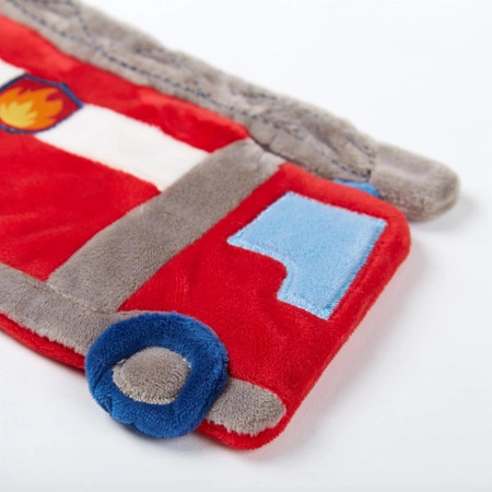 Przytulanka komforter Straż Pożarna szeleścik grzechotka dla dzieci sigikid