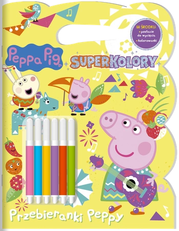 Przebieranki Peppy. Świnka Peppa. SuperKolory