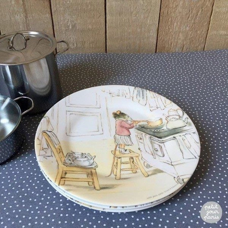Talerzyk deserowy fi 20 cm Ernest i Celestyna | Petit Jour Paris®