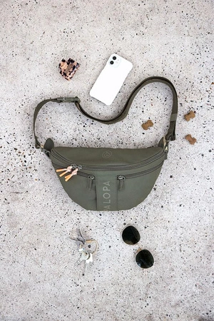 PALOPA Torebka nerka na smakołyki dla psa Emma dark olive