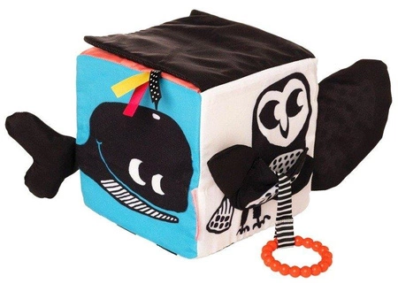 Miękka kostka Mira Wimmer Ferguson 217510-Manhattan Toy, zabawki dla niemowląt