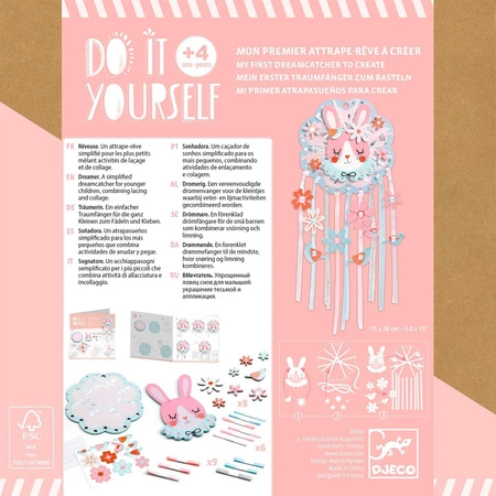 Zrób to sam - ŁAPACZ SNÓW KRÓLIK DJ07966