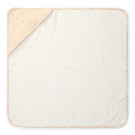 Little Dutch Bawełniany ręcznik z kapturem 75x75 cm Forest Wonders