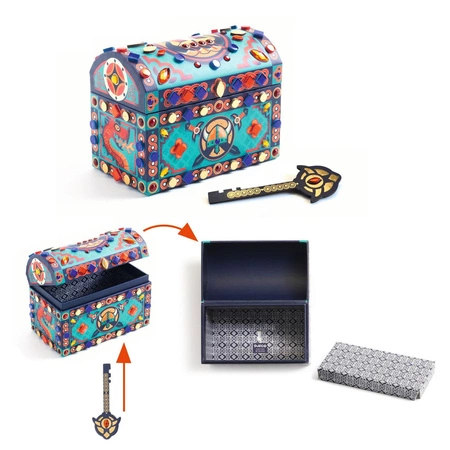 Zrób to sam - SZKATUŁKA Z KLUCZYKIEM DJ07928