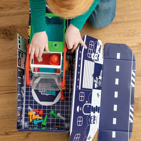 Ciężarówka do złożenia, Wkrętarka dla dzieci, Zestaw edukacyjny - Design & Drill