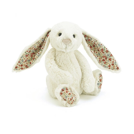 JellyCat Blossom Królik kremowy k.uszy 31cm