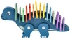 Dinozaur z cyferkowymi puzzlami