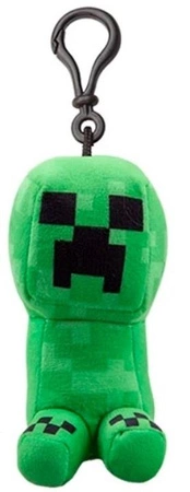 zawieszka pluszowa Minecraft Creeper (wysokość: 13 cm)