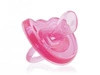 Smoczek silikonowy Różowy 0m+ LULABI