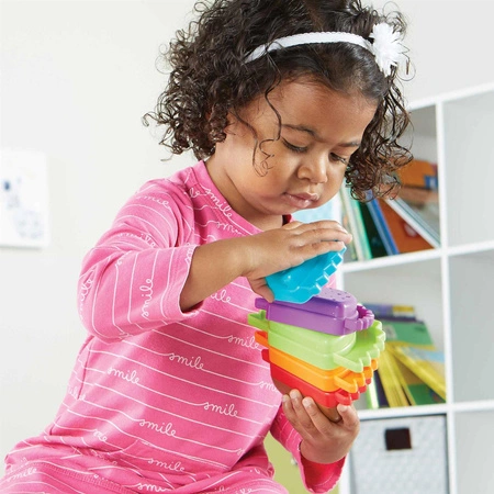 Sorter Tęczowy Jeż, Zestaw do rozpoznawania kształtów i kolorów