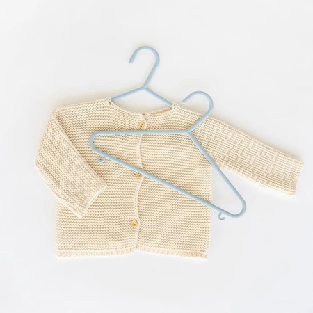 3 Sprouts Wieszaki dla Dzieci EKO Blue 15szt.