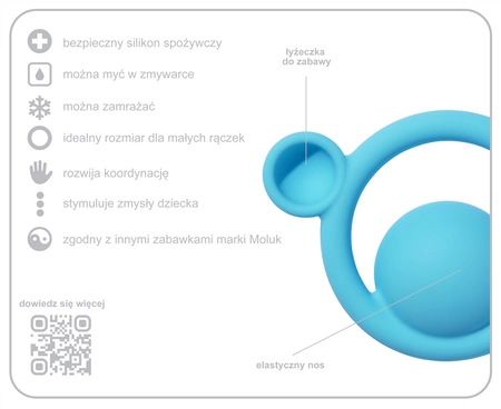 Gryzaki Nigi, Nagi & Nogi - kolory podstawowe