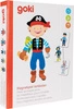 Książka magnetyczna Dziecięcy bohaterowie 58741-Goki, układanki dla dzieci