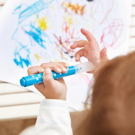 Janod Flamastry Jumbo 8 kolorów 12m+